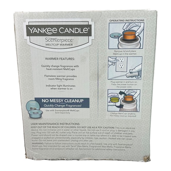 Yankee Candle Scenterpiece Meltcup Warmer - 1652304 Pinecones - Picture 2 of 2